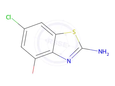 Chemical structure of 6-Chloro-4-methoxybenzo[d]thiazol-2-amine