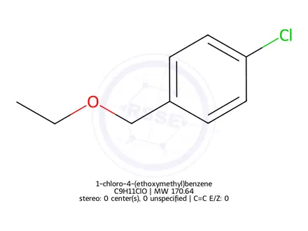 Chemical structure of 1-chloro-4-(ethoxymethyl)benzene