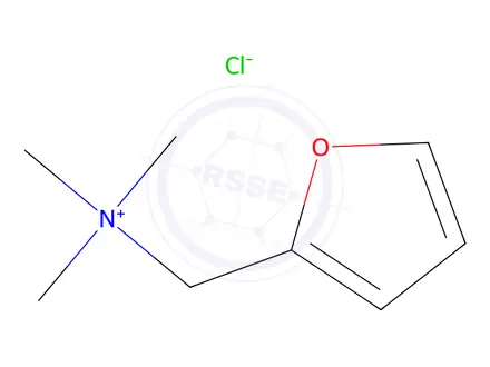 Chemical structure of 1-(Furan-2-yl)-N,N,N-trimethylmethanaminium chloride