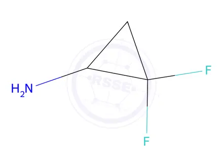 Chemical structure of (S)-2,2-Difluorocyclopropanamine